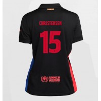 Barcelona Andreas Christensen #15 Udebanetrøje Dame 2024-25 Kortærmet